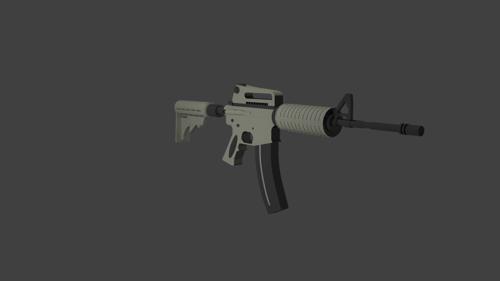 high poly m4 preview image